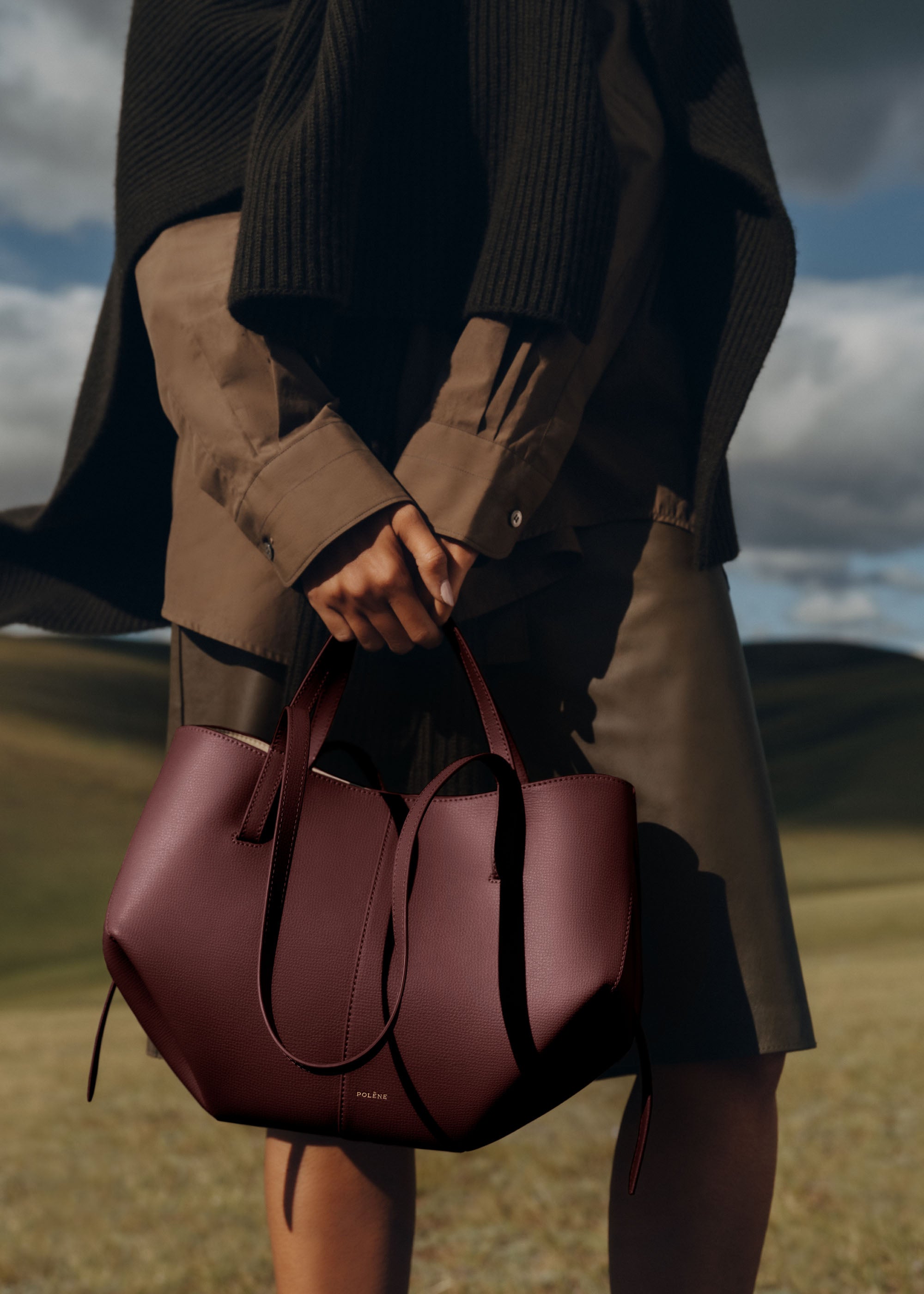 Cyme Mini - Textured Black Cherry Clearance sale