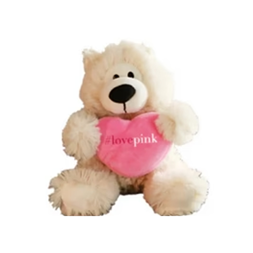 Sophie Bear with Pink Heart 12inch