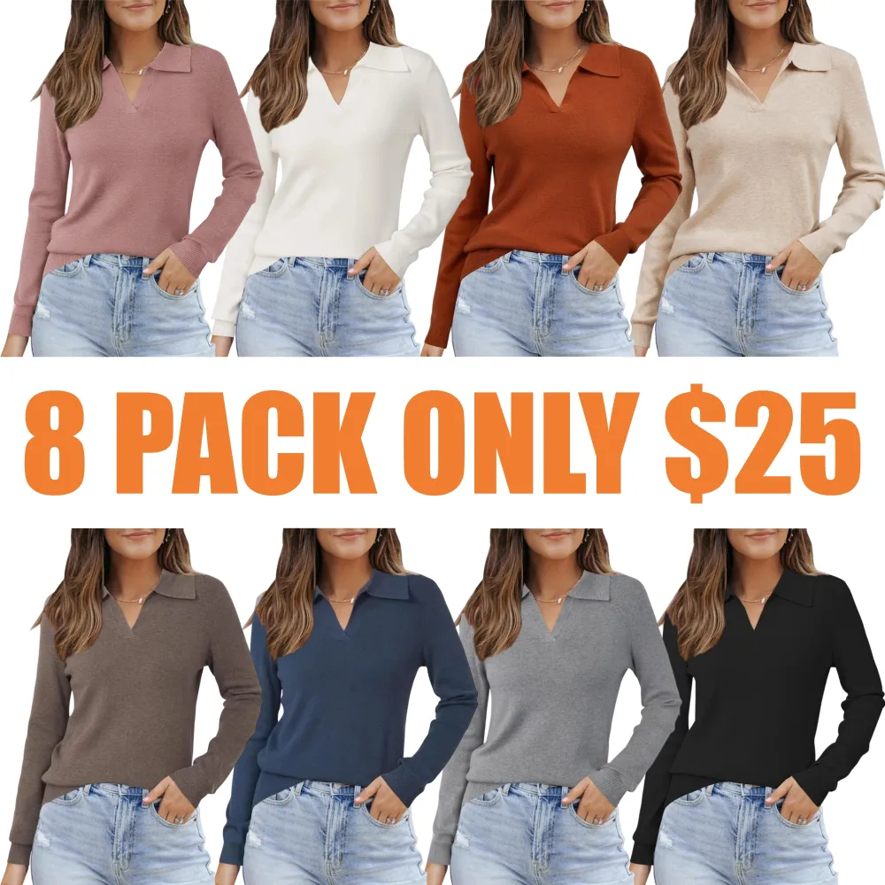 Women’s Wool Blend Polo Shirts