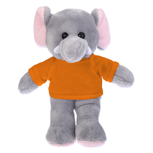 Soft Plush Elephant with Tee 8inch