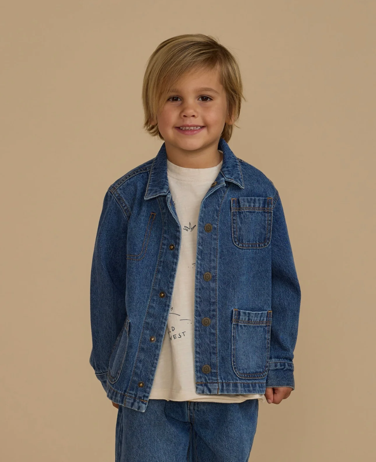 Denim Chore Coat || Indigo