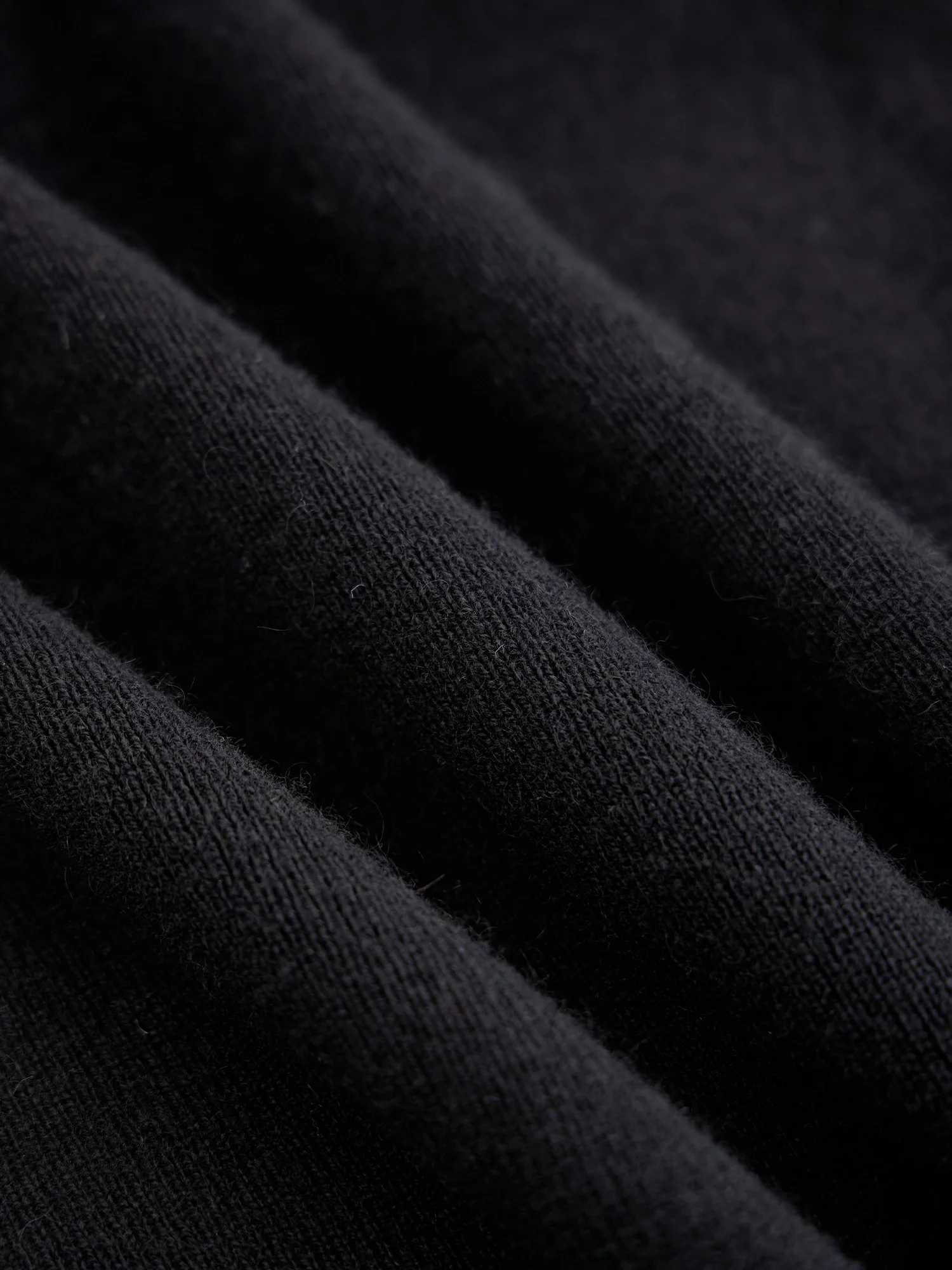 Women's 100% Wool V-Neck Knitted Dress