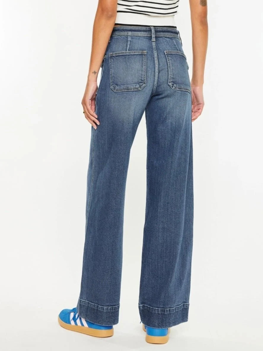 Full Utility Wide Leg Jeans