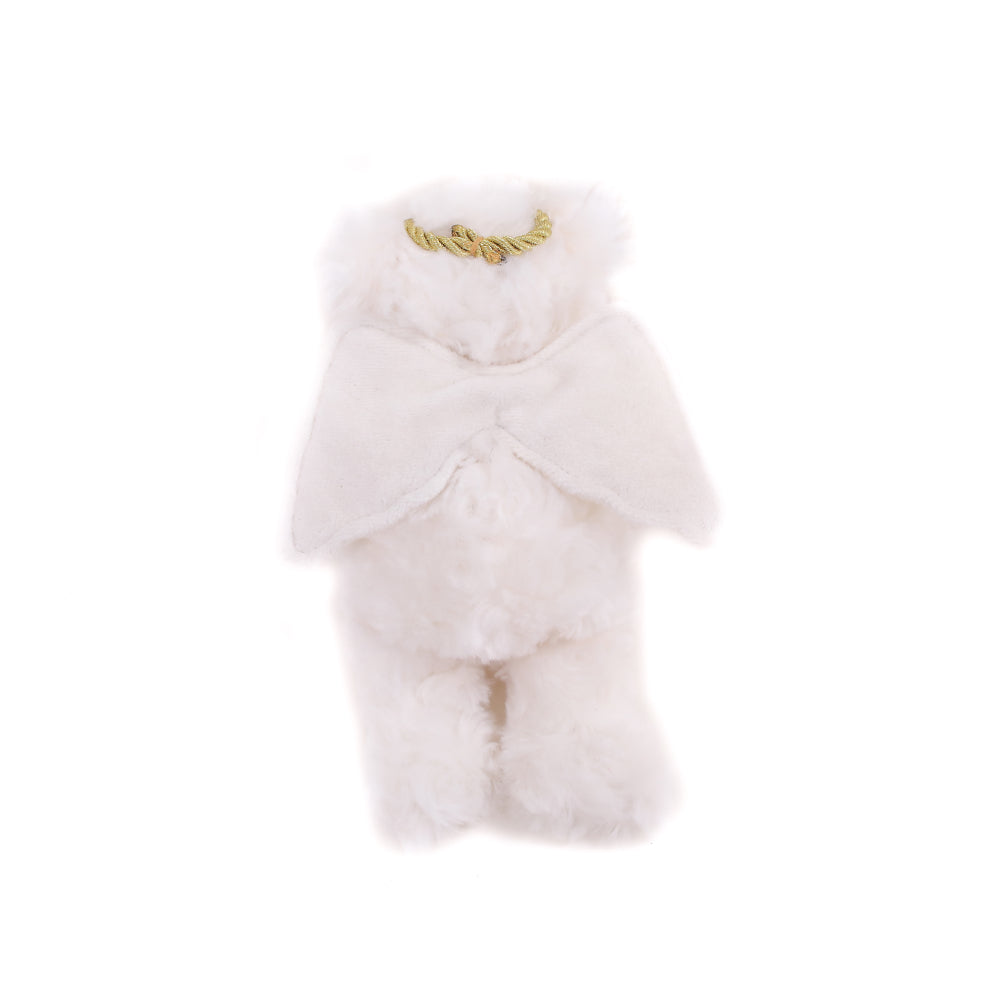 Christmas Star Angel Cream Bear 6inch