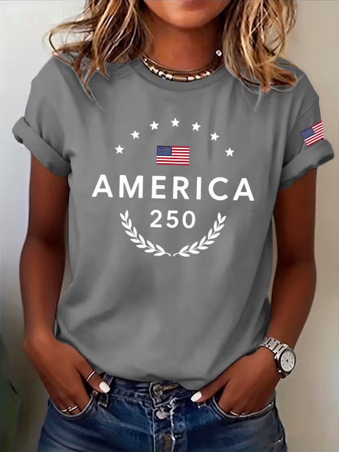Women'S Retro American Independence Day 