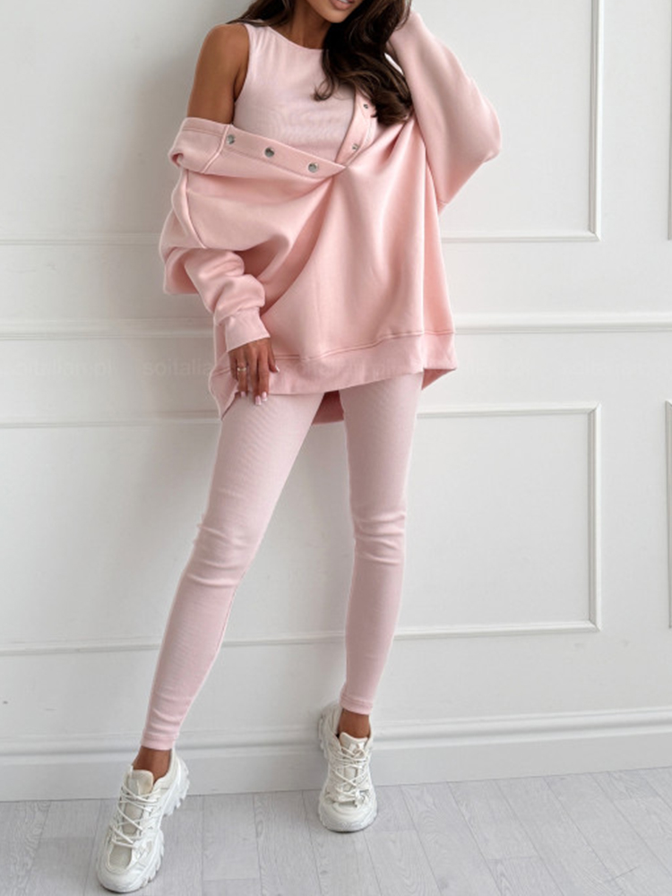 Women Casual Three Piece Set