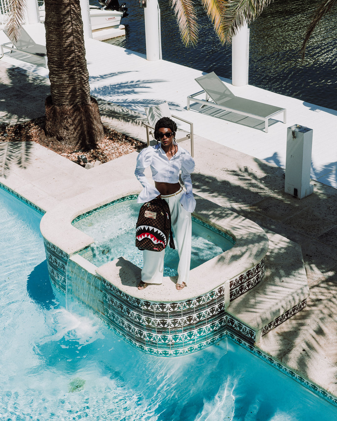 SHARKS IN PARIS LOST & FOUND BACKPACK