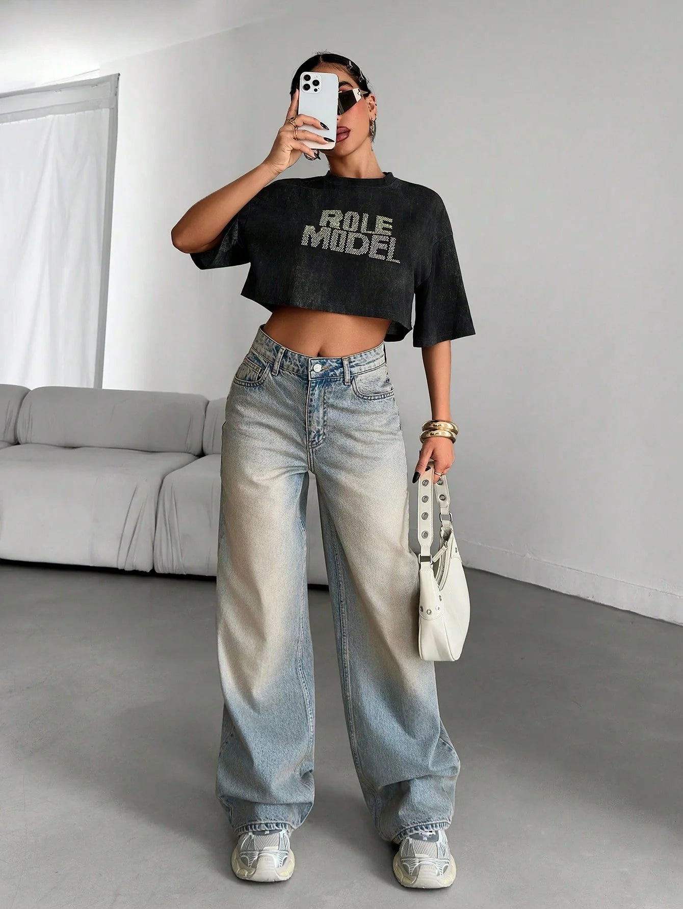 Chill In Blue Straight Fit Jeans