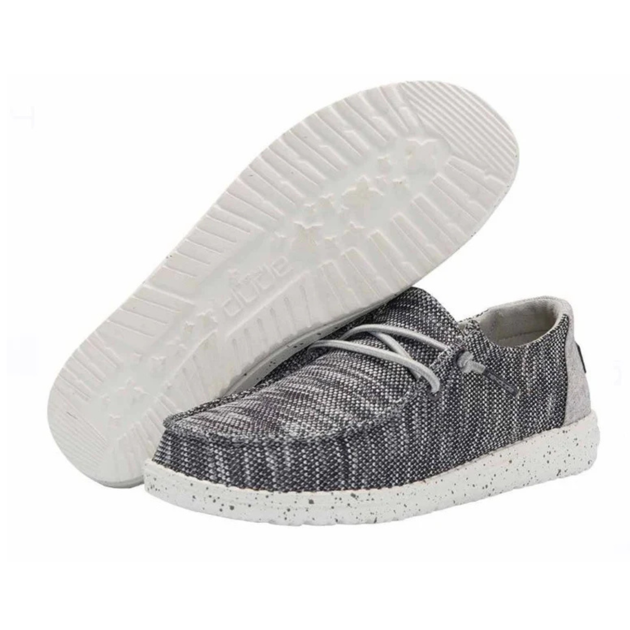 DUDES WOMEN’S DARK GREY WENDY SOX CASUAL SHOE - 121923008