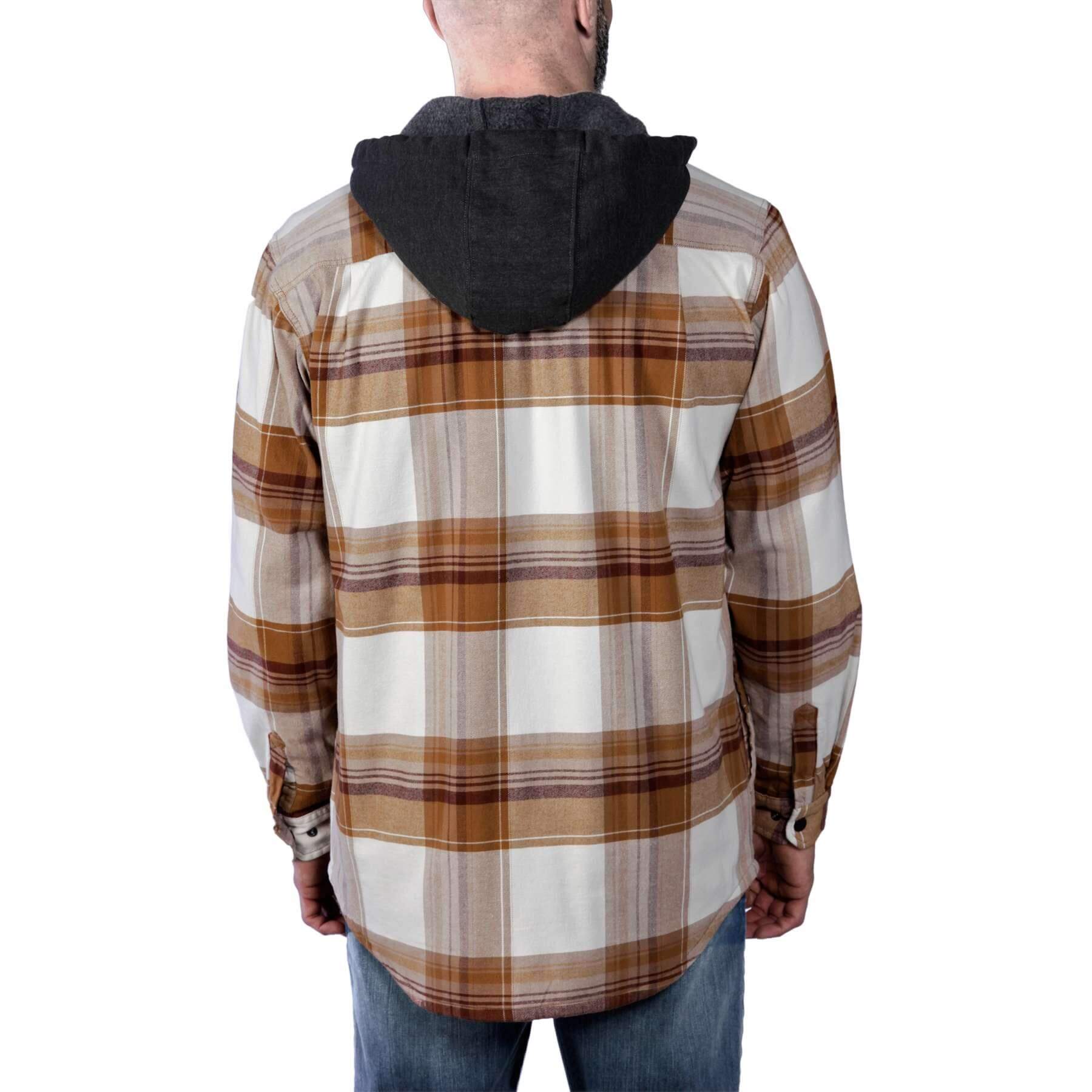 CHT Flannel Sherpa-Lined Relaxed Fit Shirt Jacket 105938