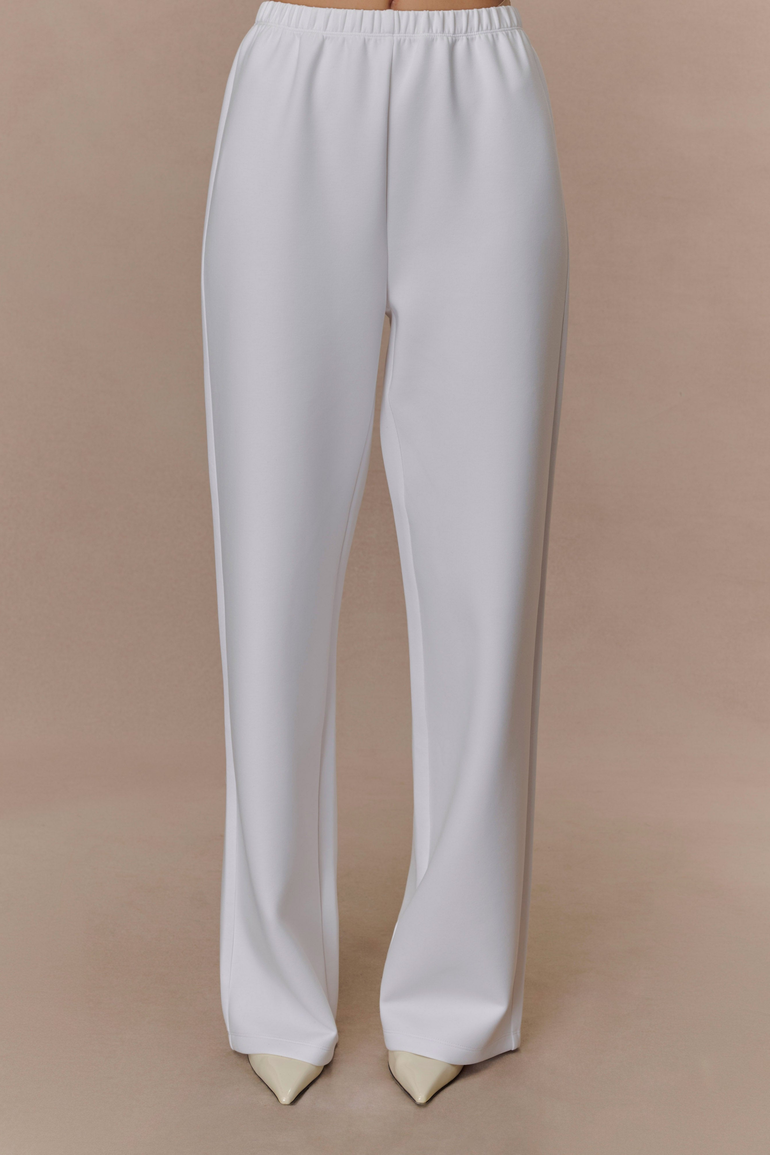 Ivory Straight Leg Jogger