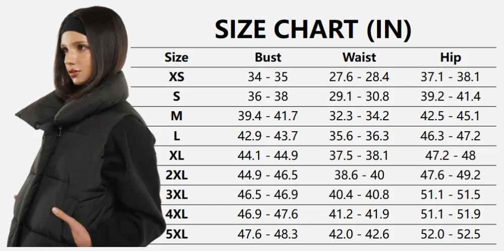Women Warmer Oversized Puffer Gilet