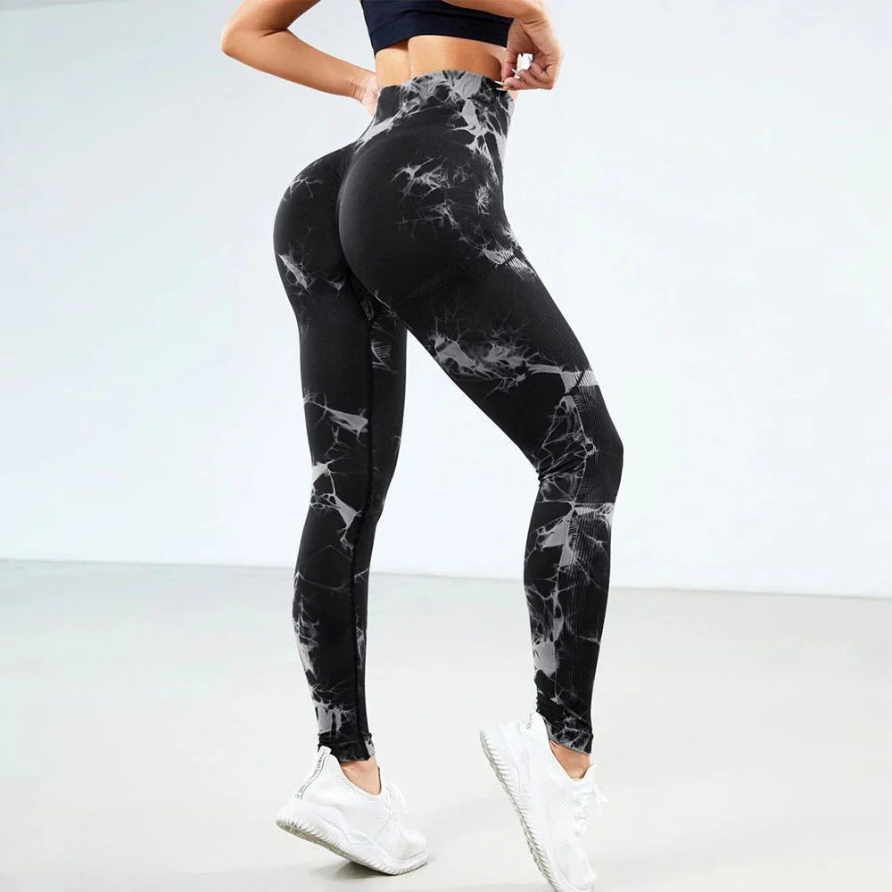 Tie-Dye Butt-Lifting Leggings