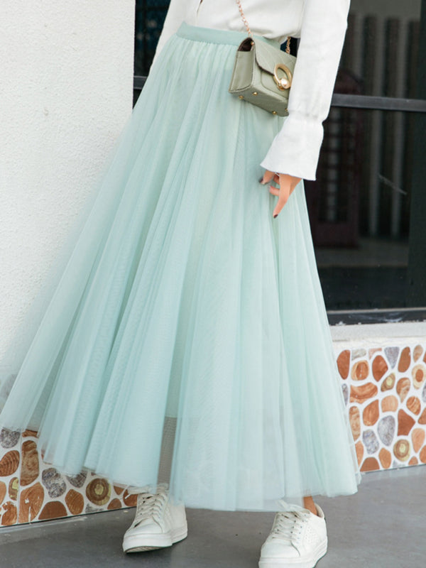 A-Line Skirt Midi Skirt
