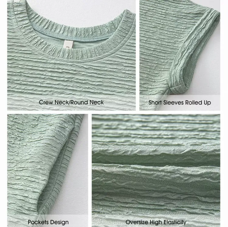 Women's Casual Mini Dress – Lightweight, Loose Fit, Summer Beach Outfit 2025