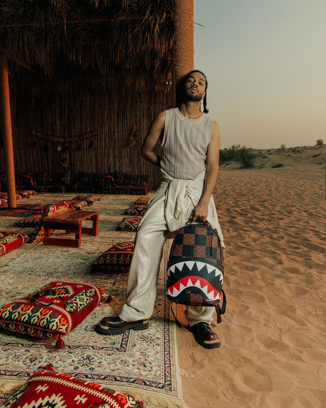 THAT BIG CHECK SHARK BACKPACK