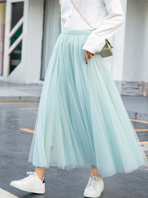 A-Line Skirt Midi Skirt