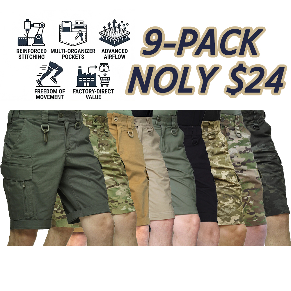 Professional multicam tactical Shorts: flexible, versatile, and ideal for everything from training to everyday wear