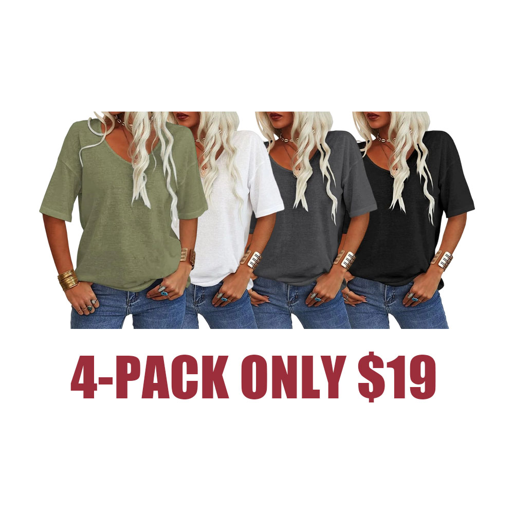 Women’s Everyday V-Neck Short Sleeve Tee