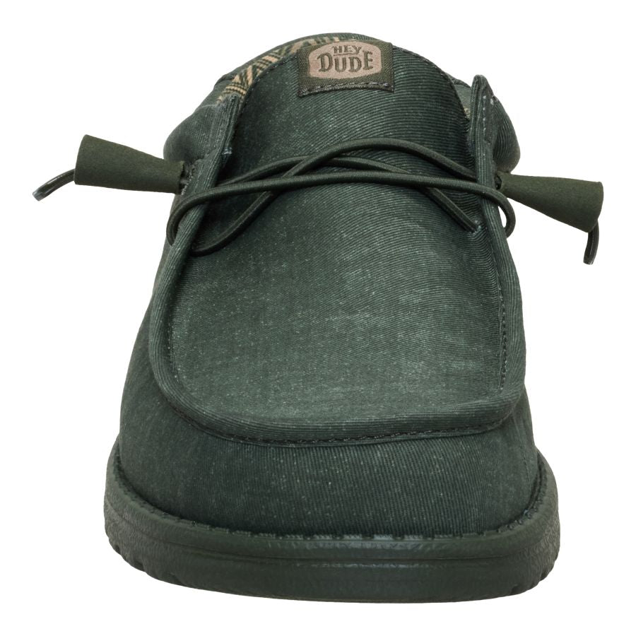 Wally Stretch Canvas - Deep Green