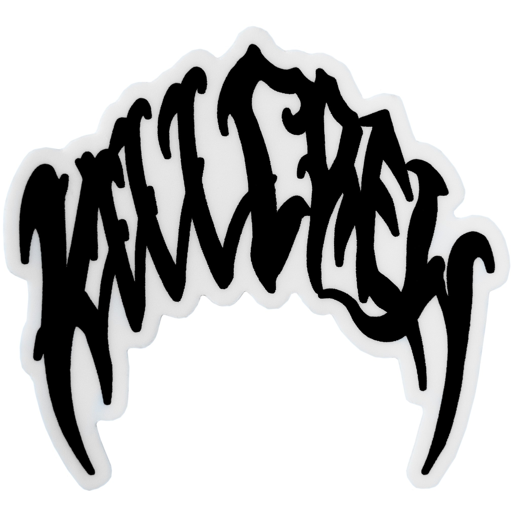 CLASSIC STICKER - BLACK / WHITE