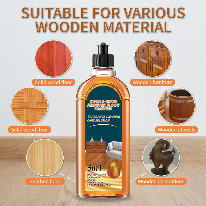 🧼Odor Remover Floor Cleaner - Concentrated Formula for Deep Cleaning & Freshness on All Floor Types 🌟🚿