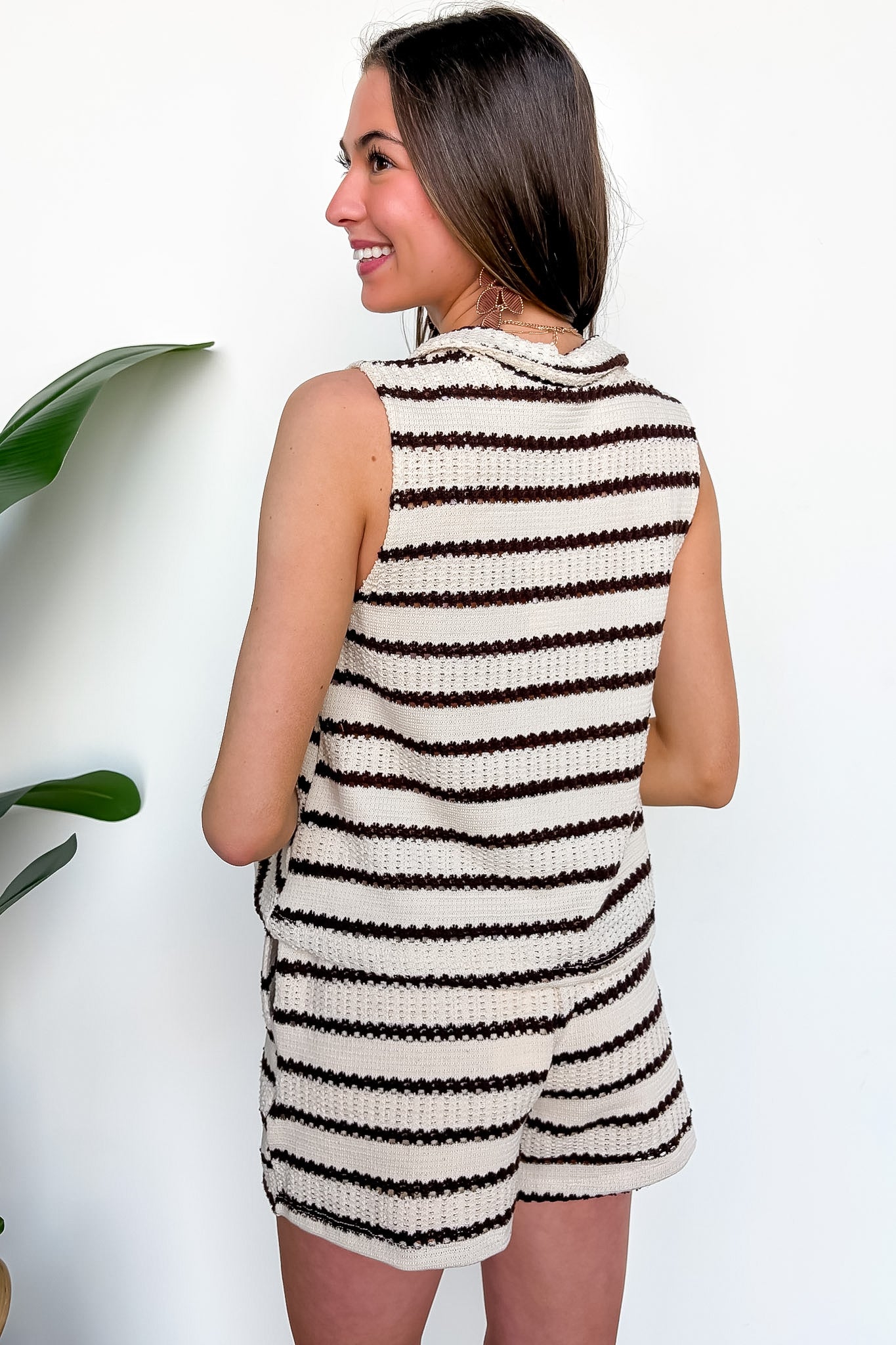 Striped Knit Tank Top