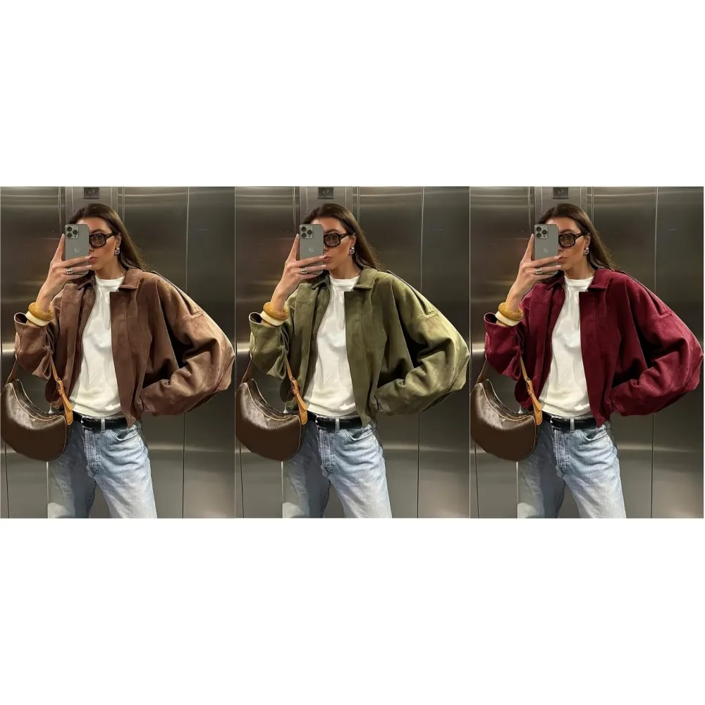 Casual Loose Fit Short Jacket