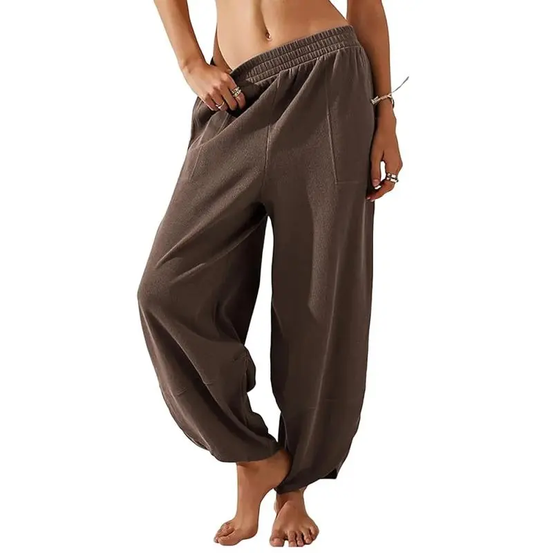 🔥8- PACK Women's Harem Barrel Pants