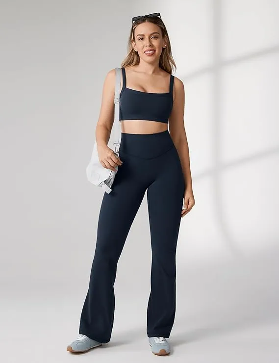 No Front Seam Flare Leggings
