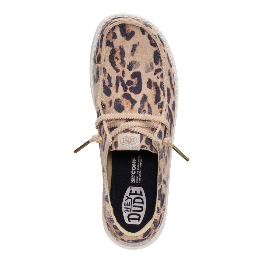 Wendy Craft Suede - Taupe Leopard