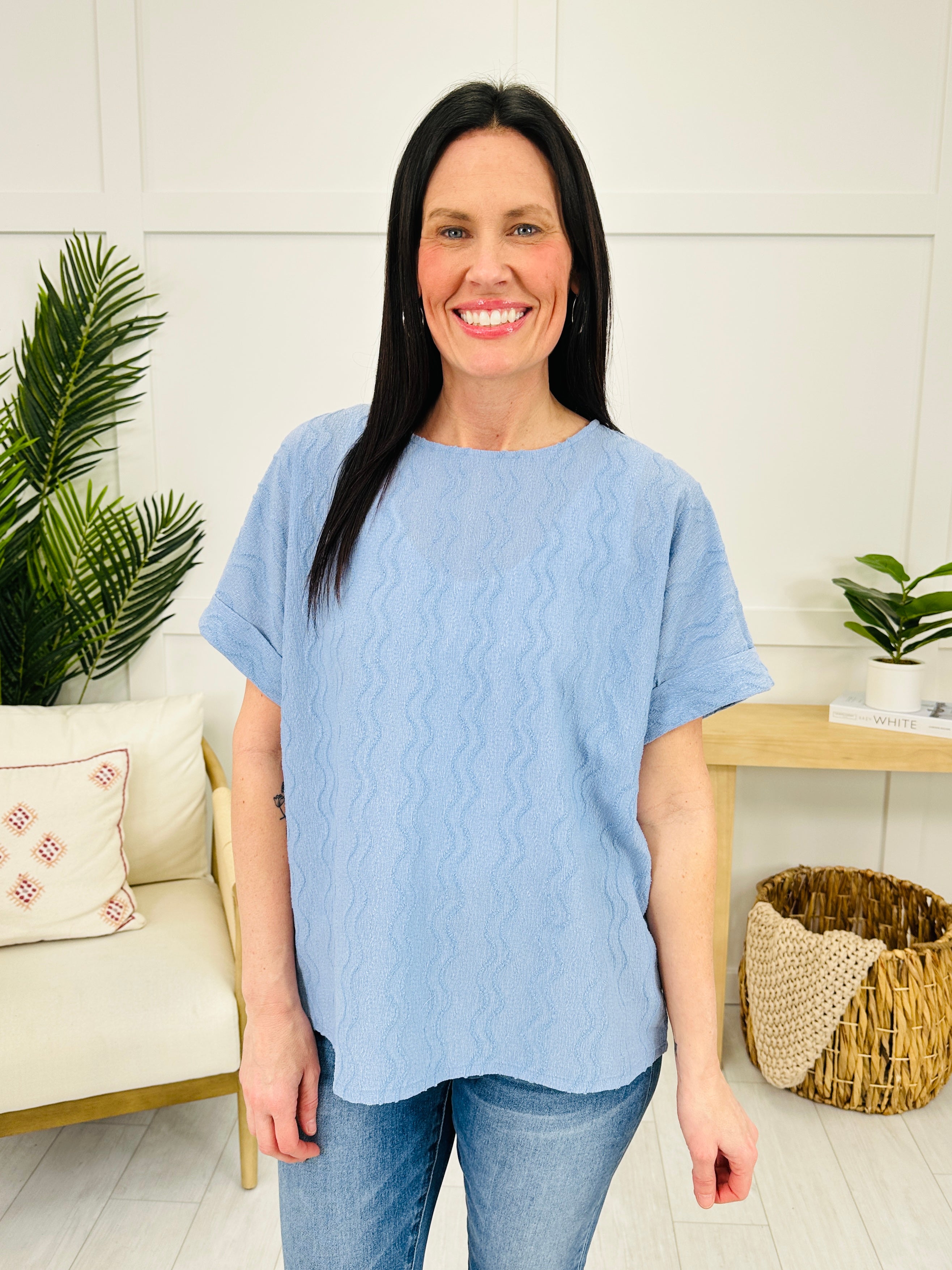 Effortless In Style Top- Multiple Colors!