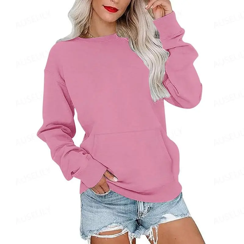 🔥LAST DAY 70% OFF✨Women’s Oversized Crewneck Fleece Sweatshirt