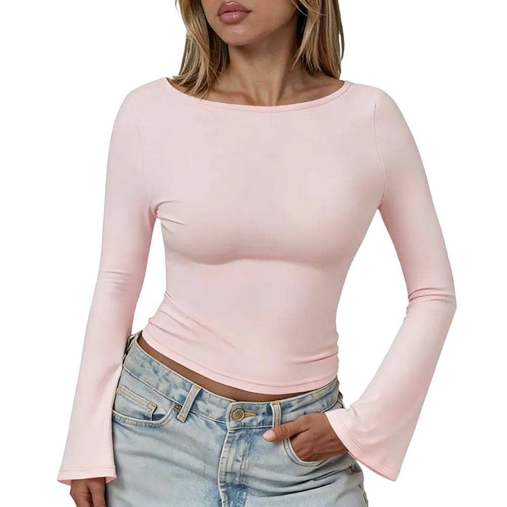 Women's Long Bell Sleeve Shirts