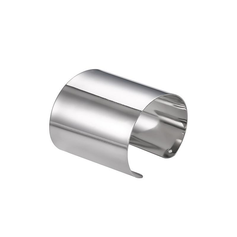 Ladies' Metal Versatile Gold Smooth Wide Version Bracelet