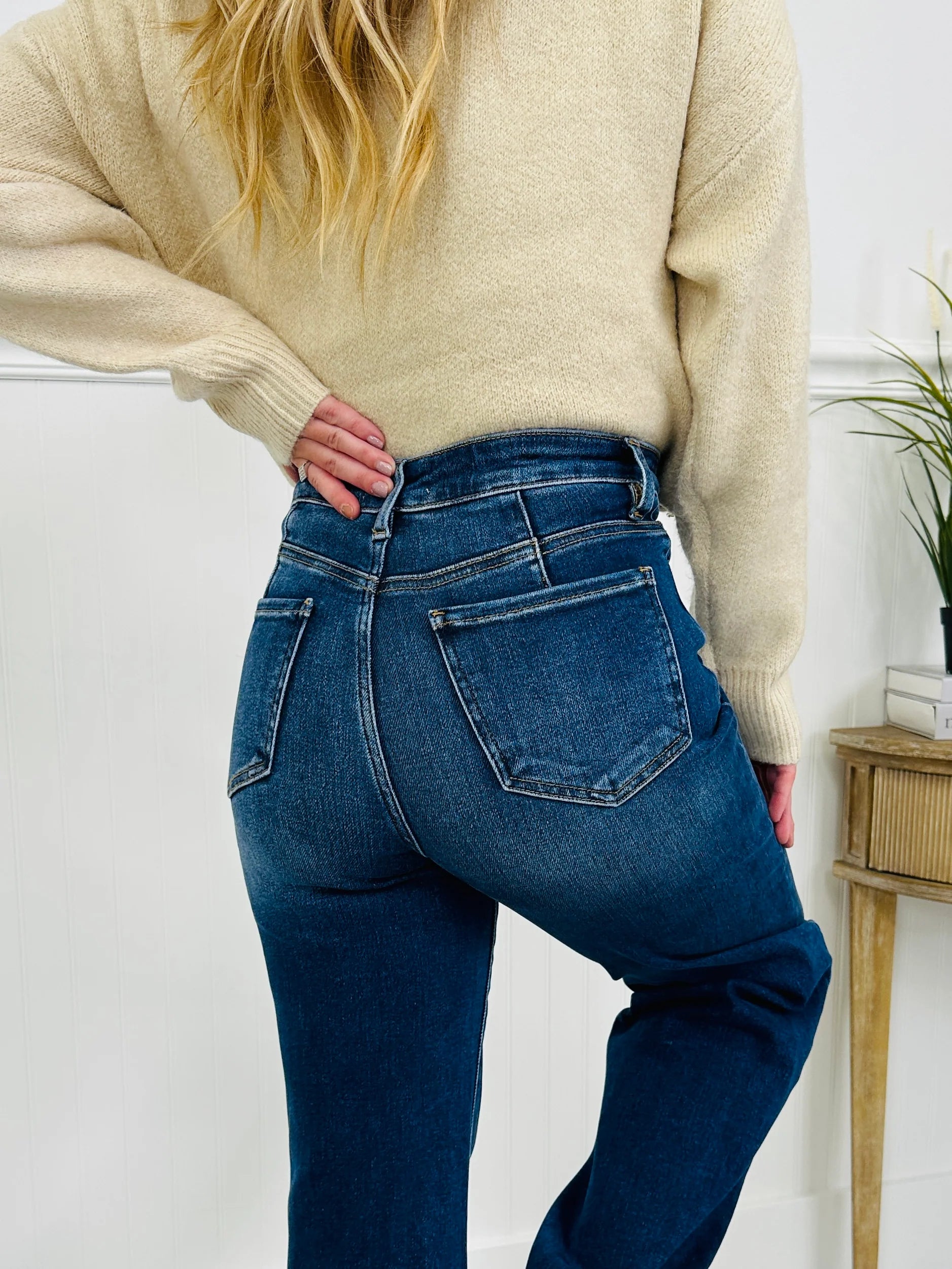 Made For You Wide Leg Jeans in Multiple Inseams