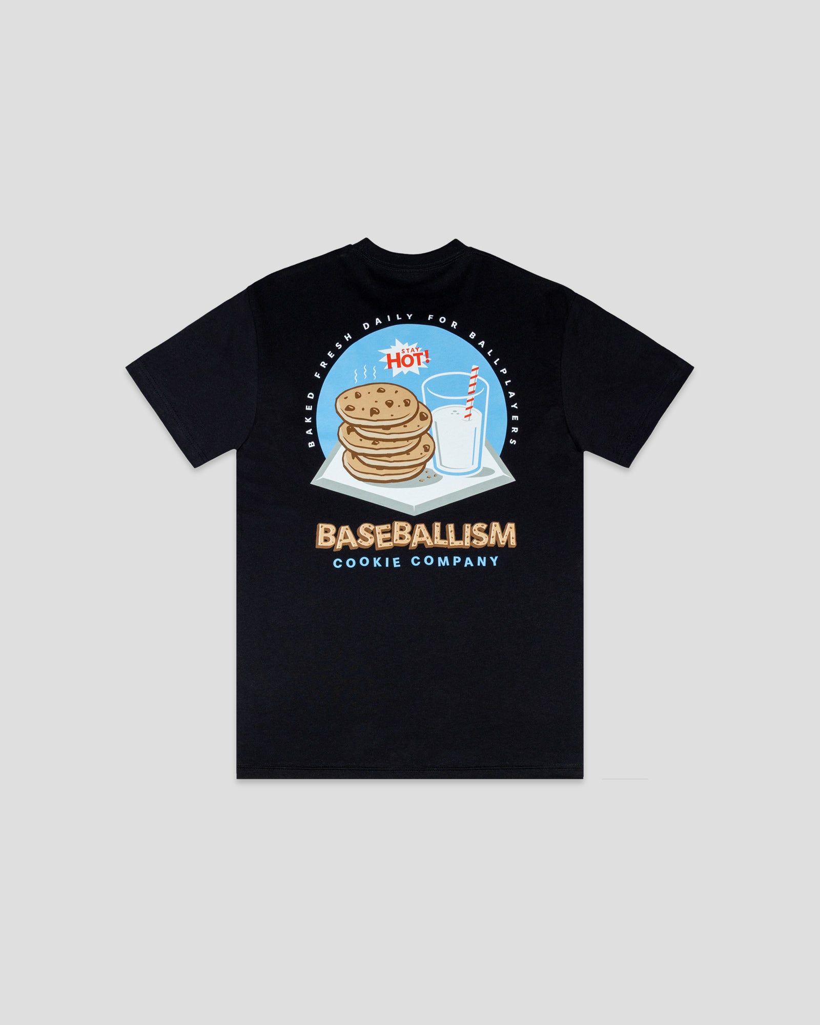 Cookies & Milk T-Shirt (Black) - Youth