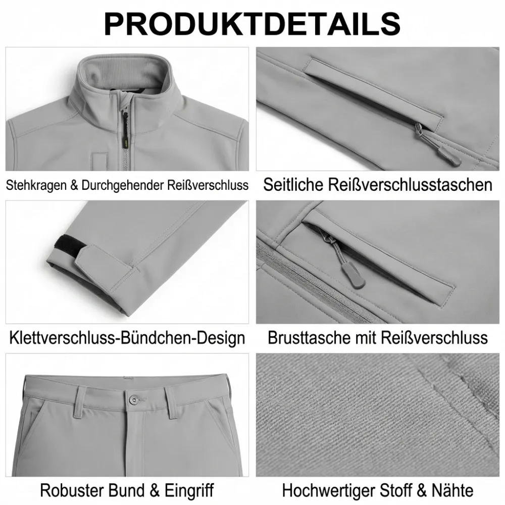 🔥Men's ski suit set – Windproof & winterproof