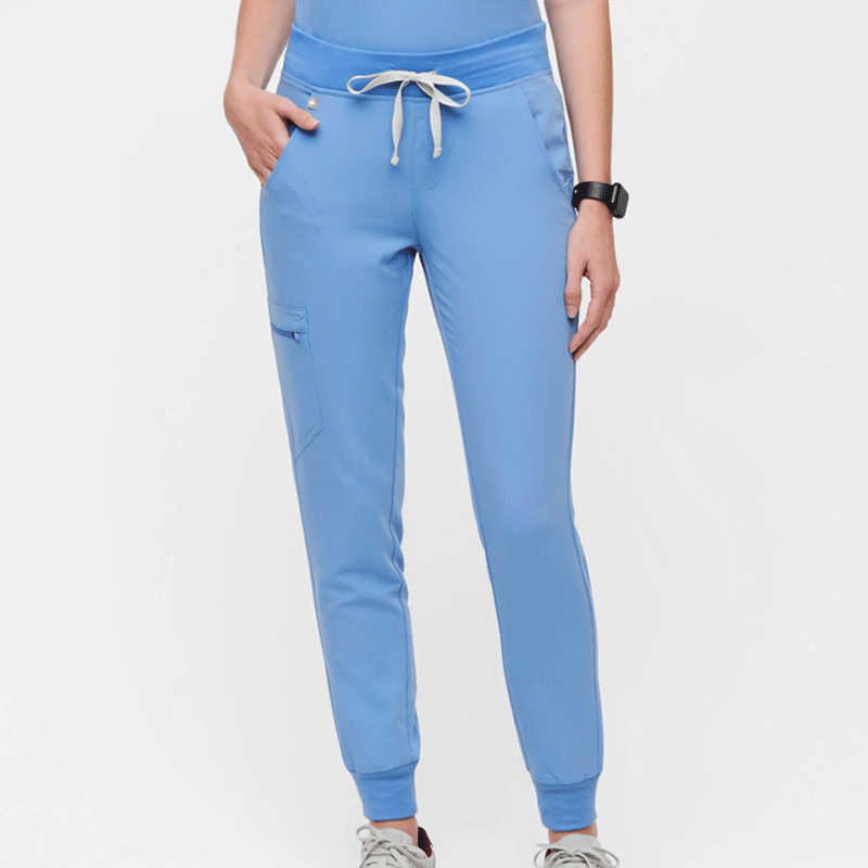 Stretch Scrub Top & Jogger Scrub Pants Set