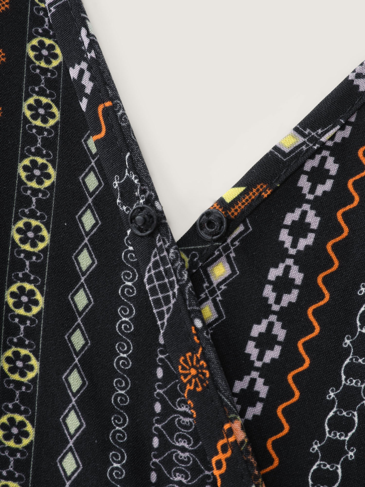 Colorful Stripes Back-Tie Cut-Out Romper