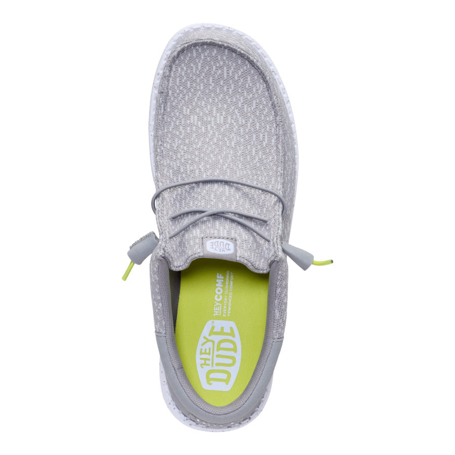 Wally Funk Stretch Speckle - Flannel Grey/Multi