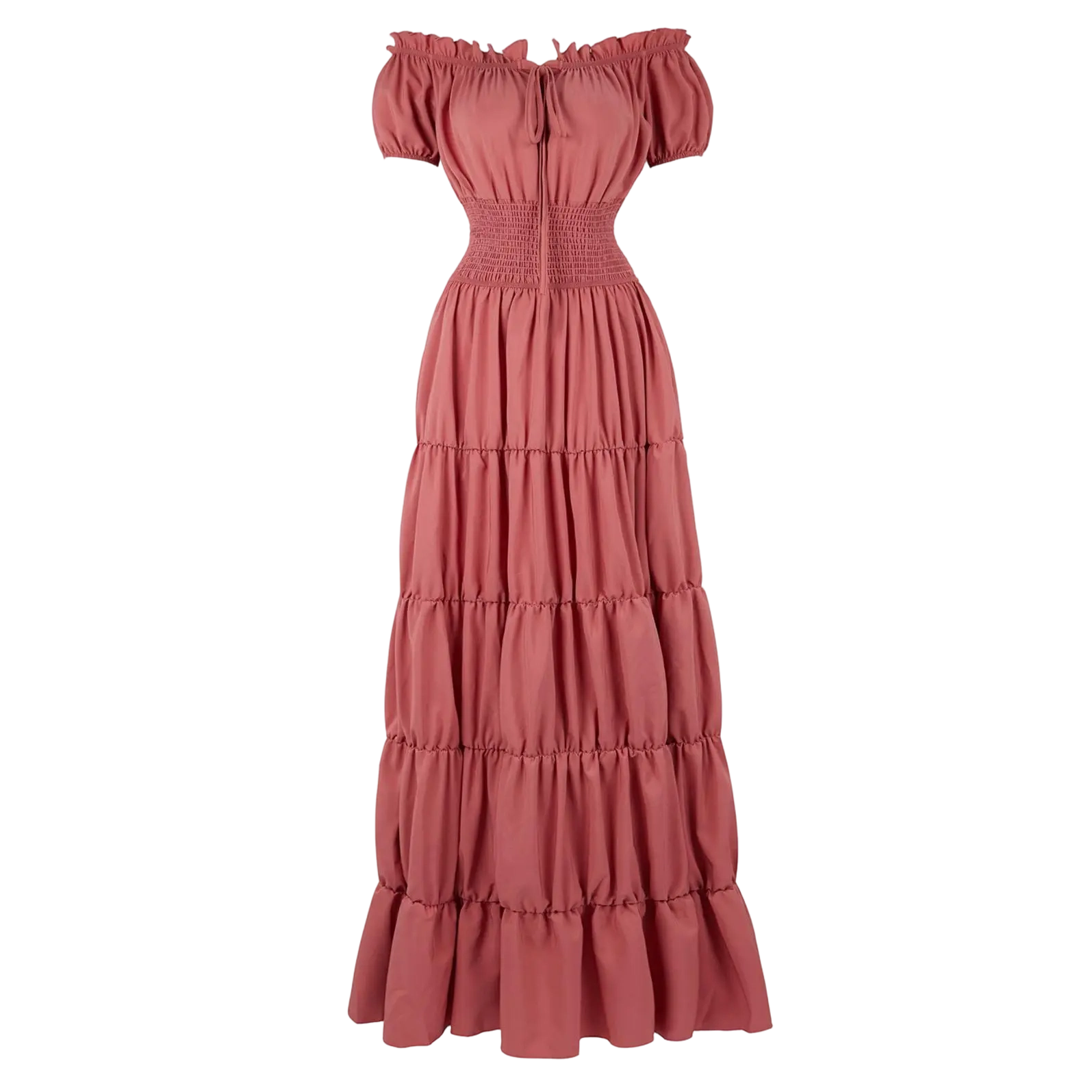 ✨Vintage Renaissance Lace-Up Maxi Dress