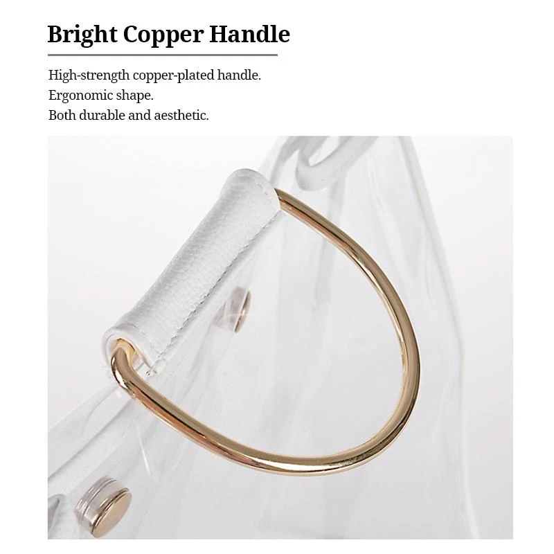 Transparente Staubdichte Tasche Tragetasche