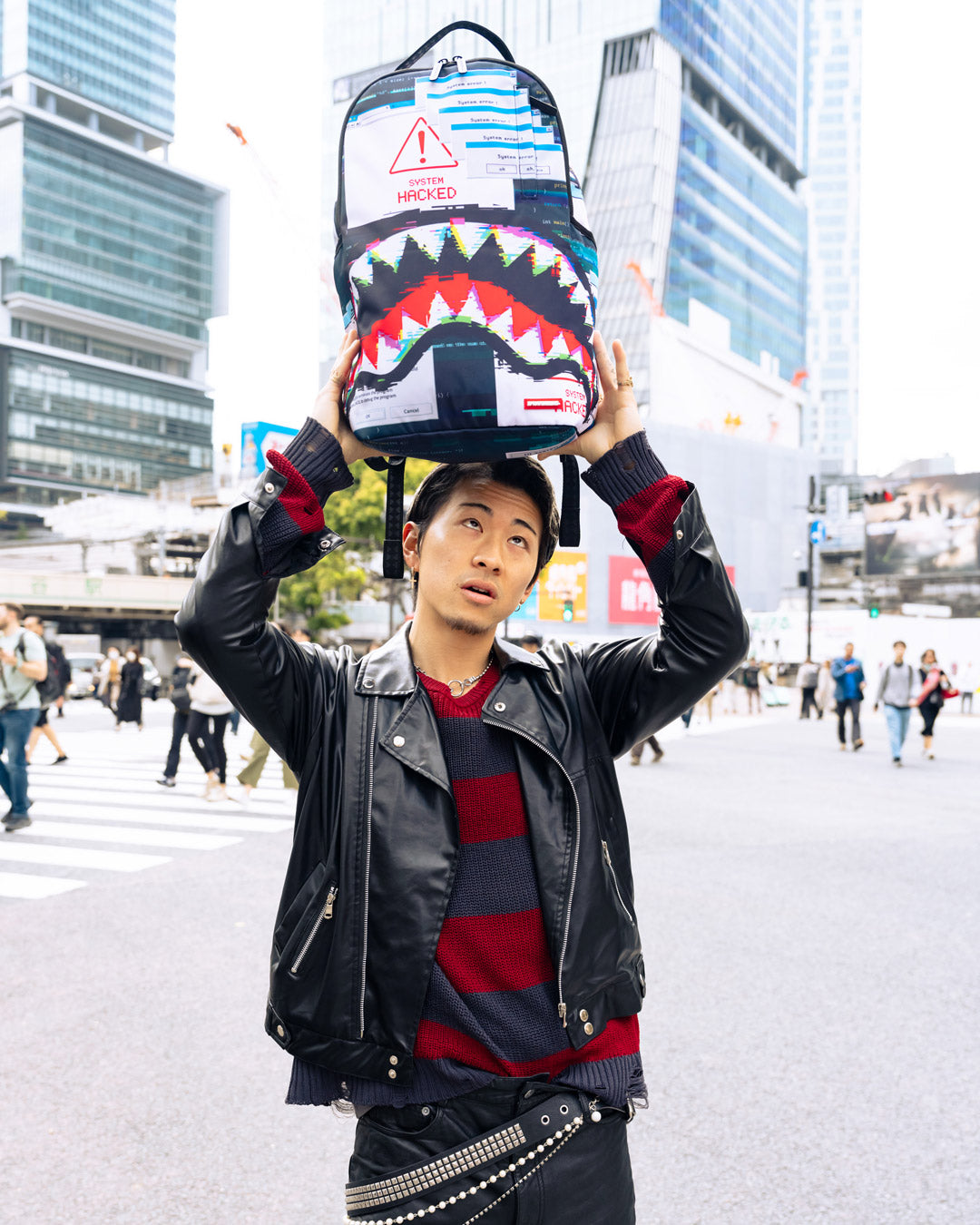 HACKED & STACKED BUT I STILL GOT YOUR BACK DLXR BACKPACK