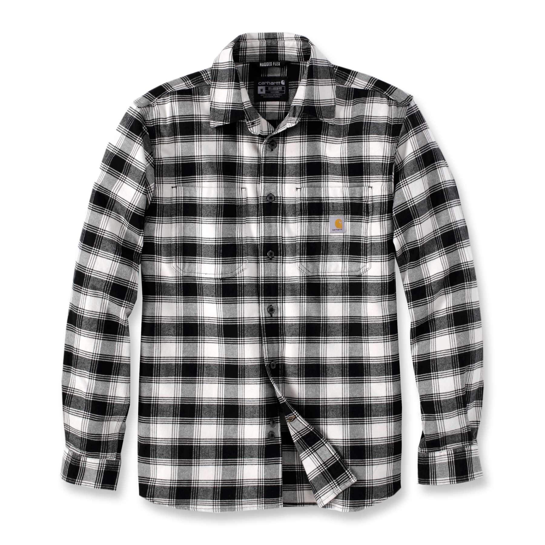 CHT Rugged Flex Midweight Relaxed Fit Flannel Long-Sleeve Plaid Shirt 105945