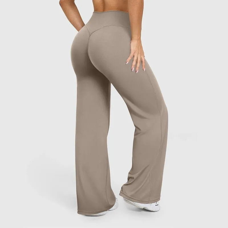 Women's Casual Pants - High-waisted Loose