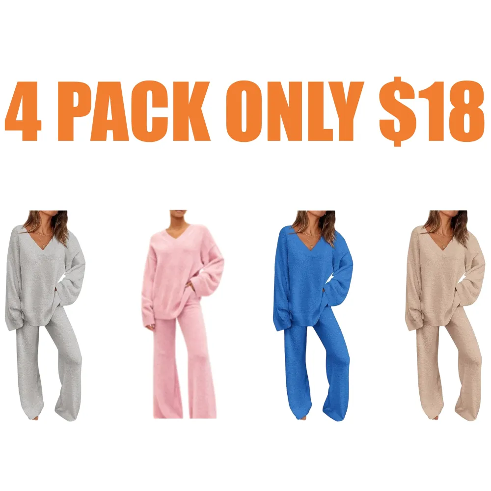 Women's Cash Soft Sweater&Pants Set