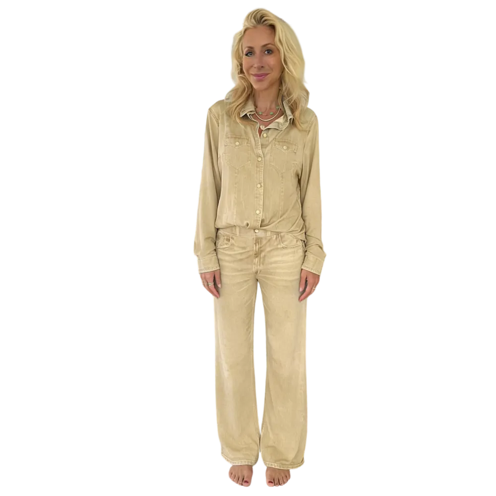 Denim Dreams Pajama Set