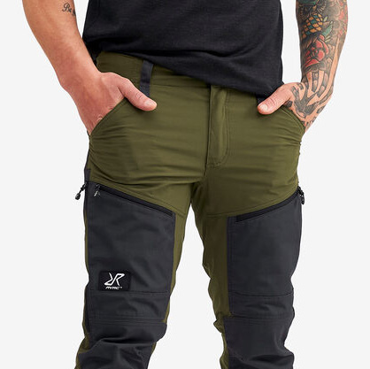 Men'S Color Stitching Training Overalls