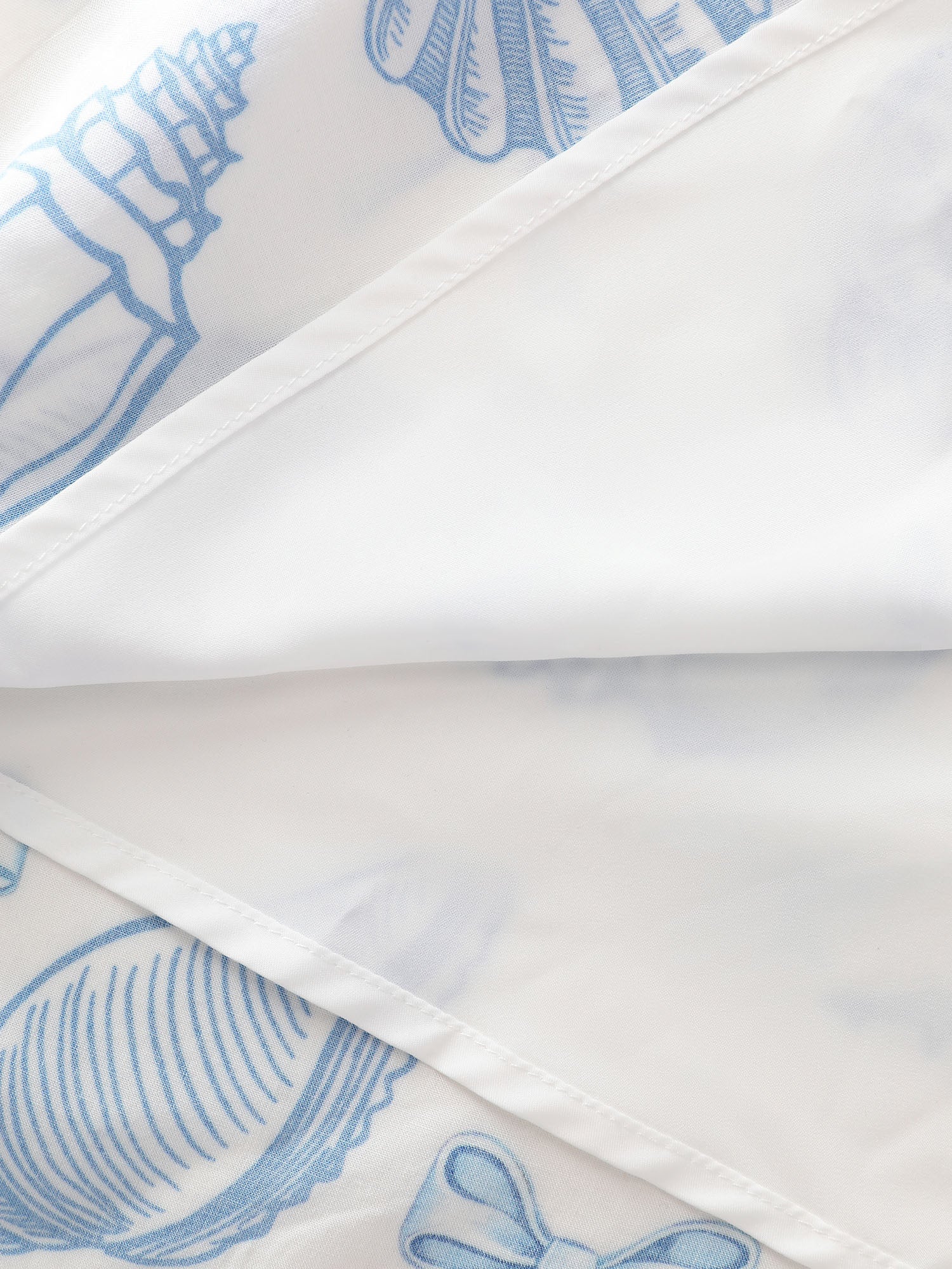 Supersoft Seashell Print Pockets Contrast Edge Maxi Dress